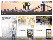 Tablet Screenshot of bons-plans-voyage-new-york.com